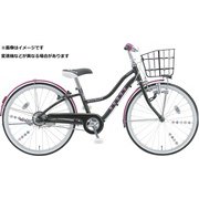 ジュニア向け自転車 ワイルドベリー 20型 変速なし E.Xブラック WB001 2A139A0