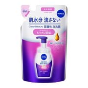 花王 kao ニベア クリアビューティー弱酸性泡洗顔 もっちり美肌 詰替 130ml [泡洗顔料]