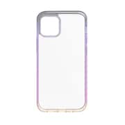IS-GCI13-1G01 [iPhone 13用 ハイブリッドグラスクリアケース pastel pink-gray]