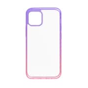 IS-GCI13-1G02 [iPhone 13用 ハイブリッドグラスクリアケース salmon pink-lavender]