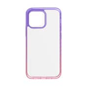 IS-GCI13P-1G02 [iPhone 13 Pro用 ハイブリッドグラスクリアケース salmon pink-lavender]