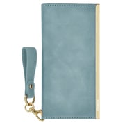 IS-BKI13-01BL [iPhone 13用 ダイアリーレザーケース Pearl Blue]