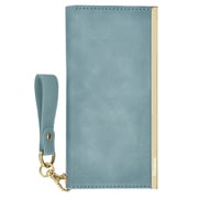 IS-BKI13P-01BL [iPhone 13 Pro用 ダイアリーレザーケース Pearl Blue]