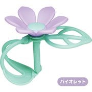 COCONORY 手首にはめて使う お花の歯がため バイオレット