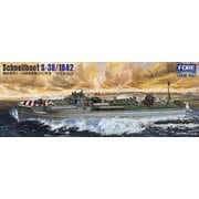 FHB1001 1/72 艦船プラモデル ドイツ海軍 シュネルボート S-38型 高速戦闘艇 1942年 [組立式プラスチックモデル]