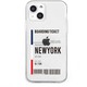 DS21129i13MN [iPhone 13 mini用 ソフトクリアケース NEWYORK]