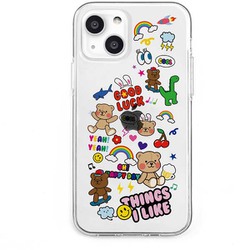 DS21145i13 [iPhone 13用 ソフトクリアケース THINGS I LIKE]