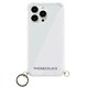 PN21616i13PMGD [iPhone 13 Pro Max用 ストラップ用リング付きクリアケース ゴールドチャーム]