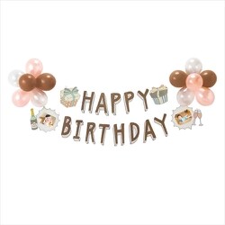 SBG2-01 [BIRTHDAY BALLOON GARLAND 2 RETRO]