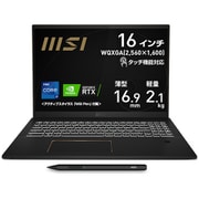 Summit-E16Flip-A11UCT-203JP アクティブスタイラス/タッチ機能対応ハイスペックビジネスノートPC 16インチ/インテル Core i7-1195G7/GeForce RTX 3050 Laptop GPU/メモリ 16GB/SSD 1TB/Windows 10 Home SUMMIT-E16A11UCT-203JP