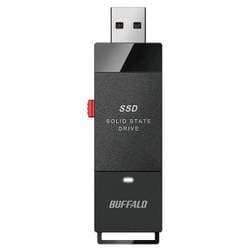 バッファロー SSD-SCT2.0U3-BA [USB3.2(Gen2) スティック型SSD 2TB ブラック]