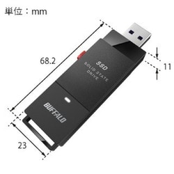 Buffalo 外付けSSD 2TB SSD-SCT2UJB3AN ヨドバシ.com - バッファロー BUFFALO 外付けSSD スティック型
