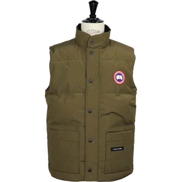 50 Off Mサイズ Militarygreen 4154m Vest Crew Goose Freestyle Canada アウトドア 並行輸入品 メンズ ダウンベスト アウトドア ダウン 中綿ウェア Www Baqaawdc Com