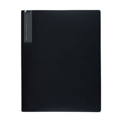 ALCLEA （オルクレア） 抗菌スリムクリヤーブック 10P ブラック N7760-24