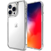 ATLAIP2021-61pCL [LINKASE AIR for iPhone 13 Pro（側面TPU：クリア）/ ゴリラガラスiPhoneケース]