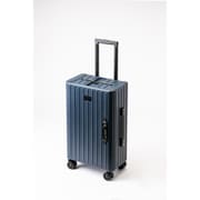 スーツケース 旅行日数目安:1~2泊 35L TSAロック搭載 折り畳みキャリーケース FL14-4-0002 ネイビー