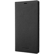 GBCSC-IP17BLK [iPhone 13 Pro Max用 Shrunken-calf Leather BLK]