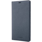 GBCSC-IP17NVY [iPhone 13 Pro Max用 Shrunken-calf Leather NVY]