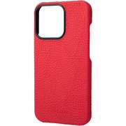 GSCSC-IP15RED [iPhone 13 Pro用 Shrunken-calf Leather RED]