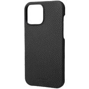 GSCSC-IP17BLK [iPhone 13 Pro Max用 Shrunken-calf Leather BLK]
