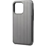CHCRS-IP15GRY [iPhone 13 Pro用 Rib-Slide Hybrid Shell GRY]