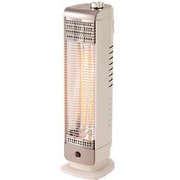 人感センサー搭載 遠赤電気ストーブ グレー KKH-0410/H