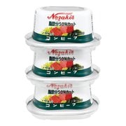 ノザキ 脂肪分50%カットコンビーフ 3個パック 80gx3