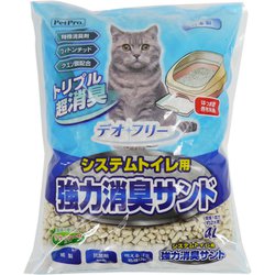 デオフリー システムトイレ用強力消臭サンド 4L