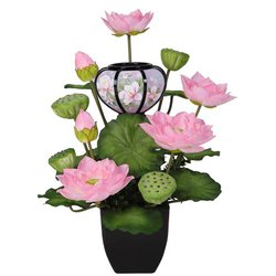 こもれび蓮 ほのか柄 ピンク