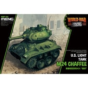 MWWT018 ワールドウォートゥーンシリーズ WWT アメリカ軽戦車 M24 チャーフィー [組立式プラスチックモデル]