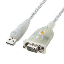 USB-RS232C変換ケーブル USBコンバータケーブル USB A シリアル変換 D-sub9ピン ケーブル長30cm USB-CVRS9HN