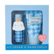 キャラクターグッズ サンリオキャラクターズ リップクリーム&ハンドクリームセット チェック柄 シナモロール