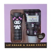 キャラクターグッズ サンリオキャラクターズ リップクリーム&ハンドクリームセット チェック柄 クロミ