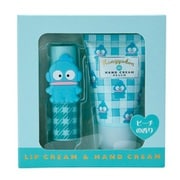 キャラクターグッズ サンリオキャラクターズ リップクリーム&ハンドクリームセット チェック柄 ハンギョドン