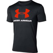 テック ビッグロゴ ショートスリーブTシャツ メンズ フィットネス 半袖シャツ Black(001) XLサイズ 1359132