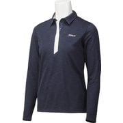 TWWC2102NV-L [スラブ杢スムースシャツ レディス]
