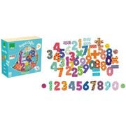 VL6704 マグネットセット 56ピース 数字 [知育玩具]