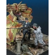DMF35054 1/35 レジン製ミリタリーフィギュア WW II ドイツゾロターン対戦車ライフル射撃チーム（2体入） [組立式プラスチックモデル]
