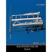 DA35005 1/35 レジン製ディティールアップパーツ WW II ドイツゾロターンS18/100 20mm対戦車ライフル 2個入 [組立式プラスチックモデル]