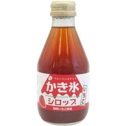 かき氷シロップ（国産いちご） 180ml