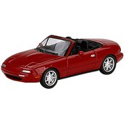 MGT00288-L 1/64 マツダ ミアータ MX-5 NA クラシックレッド 左ハンドル [ダイキャストミニカー]