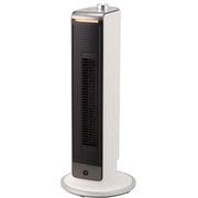 ホット＆クール 送風機能付ファンヒーター ホワイト KHF-0818/W