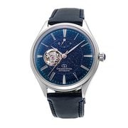 オリエントスター メンズ 革 クラシックセミスケルトン 70周年記念限定 RK-AT0205L