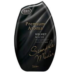 お部屋の消臭力 プレミアムアロマ 置き型 ベルベットムスク 400mL [消臭剤 芳香剤 ルームフレグランス 部屋用 玄関 リビング用]
