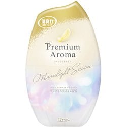 お部屋の消臭力 プレミアムアロマ 置き型 ムーンライトサボン 400mL [消臭剤 芳香剤 ルームフレグランス 部屋用 玄関 リビング用]