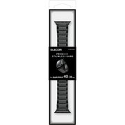 AW-40BDSS3BK [アップルウォッチ バンド ベルト Apple Watch SE （第2世代/第1世代）/Series 8/7/6/5/4/3/2/1[41mm 40mm 38mm] ステンレス 3連 ブラック]