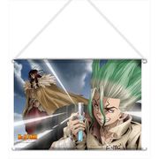 Dr.STONE B2タペストリー 石神千空＆獅子王司 [キャラクターグッズ]
