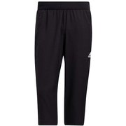 AEROREADY 3ストライプス PRIMEBLUE カプリパンツ AEROREADY 3-Stripes Primeblue Capri Pants GM0329 ブラック Mサイズ [ランニングウェア レギンス メンズ]