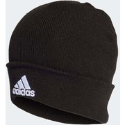 ロゴ ビーニー LOGO BEANIE IRJ30 FS9022 ブラック/ブラック/ホワイト OSFX [ニットキャップ ビーニー]