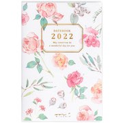 2022ポケットダイアリー ミニ カントリータイム 花柄 22086006